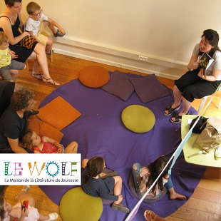 Animation contes à la librairie Le Wolf